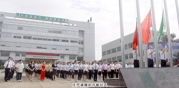 綠之韻黨支部榮獲“先進基層黨組織”，升國旗獻禮中國共產(chǎn)黨90華誕