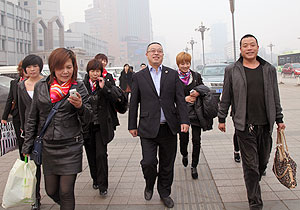 綠之韻集團(tuán)董事長胡國安親臨石家莊、唐山市場(chǎng)考察