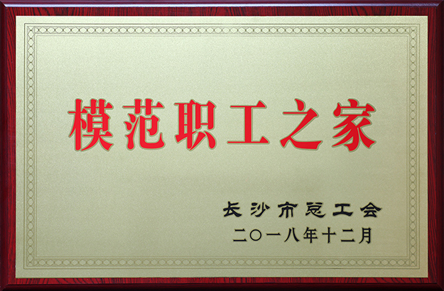 綠之韻集團(tuán)工會(huì)榮獲“長沙市模范職工之家”稱號(hào)