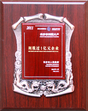 長(zhǎng)沙市利稅過(guò)1億元企業(yè)
