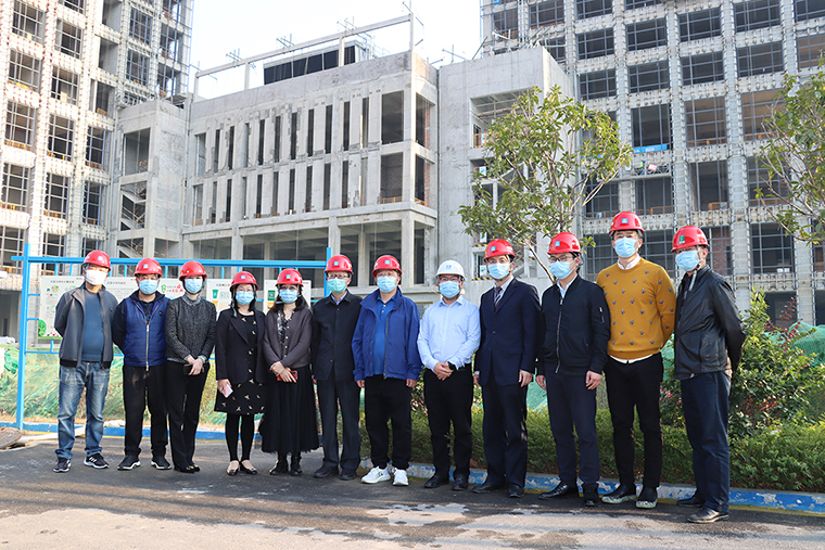 中共湖南省委統(tǒng)戰(zhàn)部副部長(zhǎng)丁學(xué)新一行蒞臨綠之韻中心調(diào)研